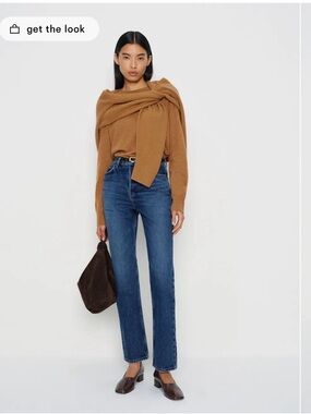Reformation Cynthia High Rise Denim in Maggiore Wash